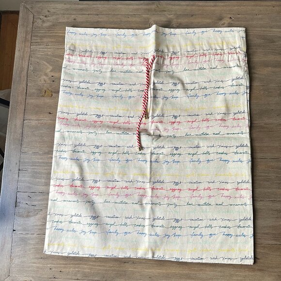 Keep Collective holiday canvas gift sack - Picture 4 of 4